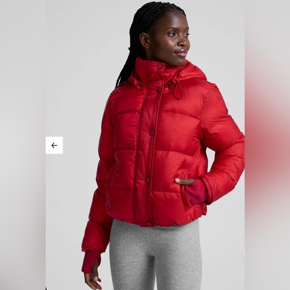 Beyond Yoga Jackets & Blazers - Beyond Yoga Big Cozy Hooded Puffer Jacket